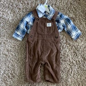 Carter’s corduroy overalls